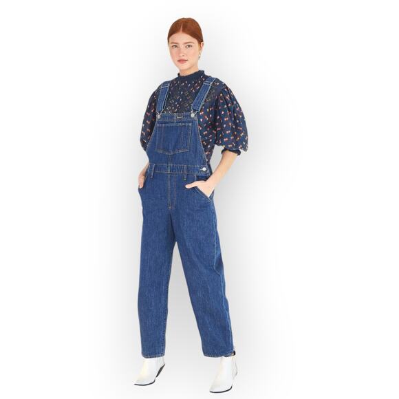 FARM Rio x Levi's Baggy Overall Denim Medium - Picture 1 of 11